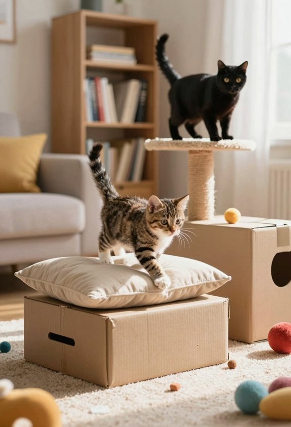 assess space for cats