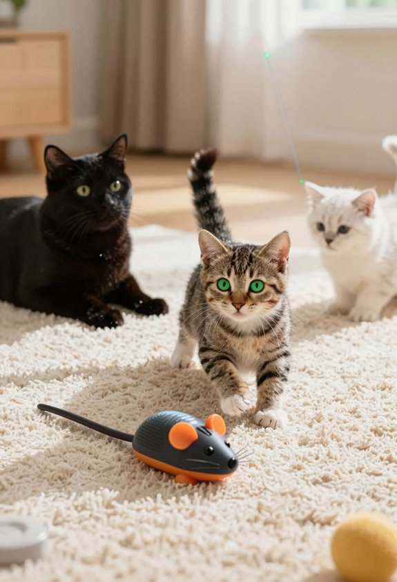 battery toys for active cats