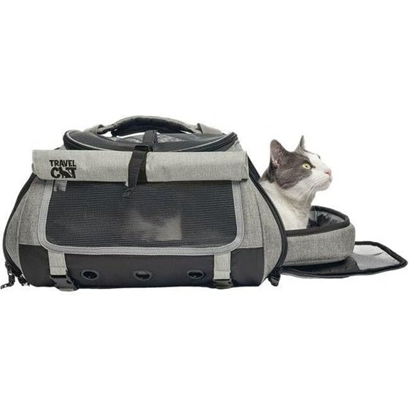 Travel Cat Carrier Backpack for Small/Medium Cats