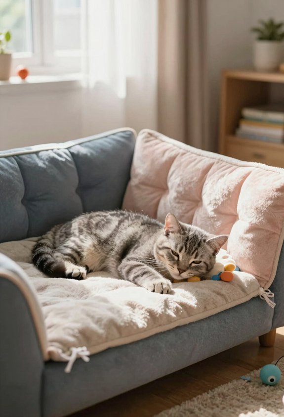 cat bed replacement signs