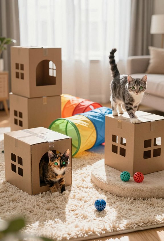 cat obstacle course ideas
