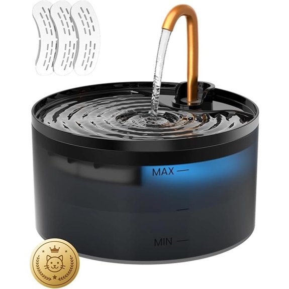 Cat Water Fountain with Filter (3-Pack)