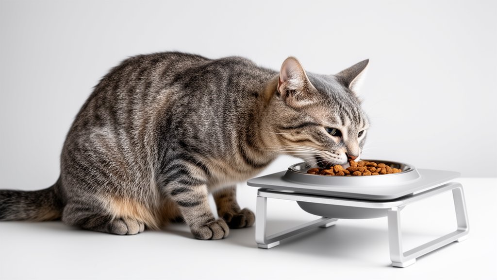 elevated cat food bowl