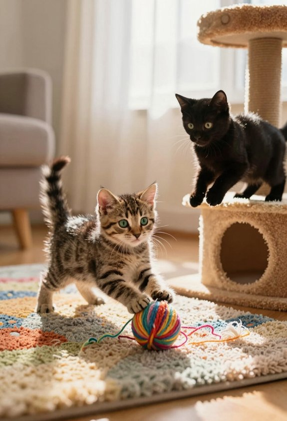 energetic cat play activities