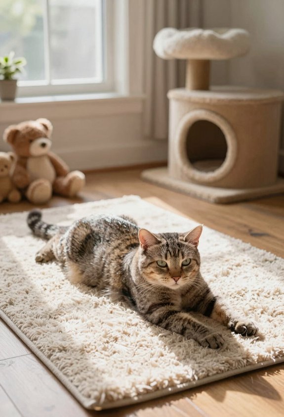 engage senior cats actively