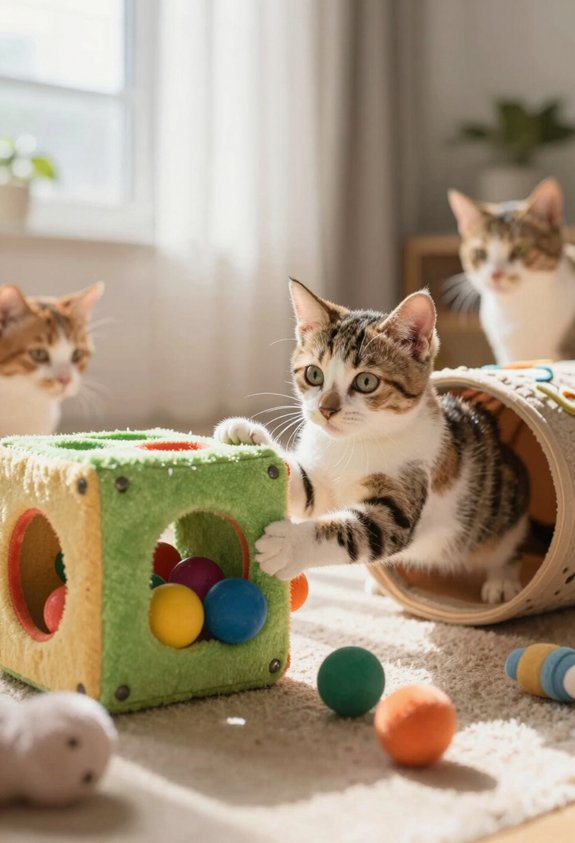 engaging interactive cat toys