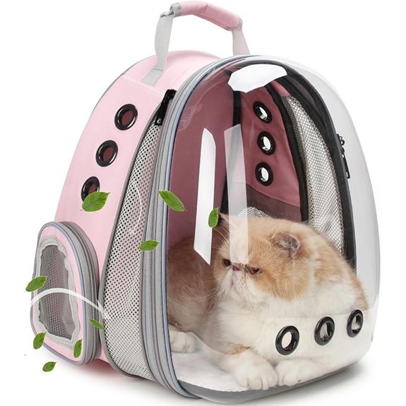 Lollimeow Cat Carrier Backpack with Expandable Bubble