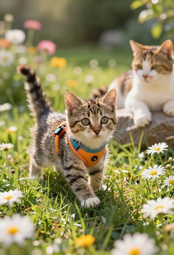feline harness training tips