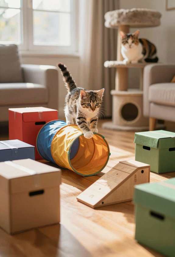 fun cat training routine