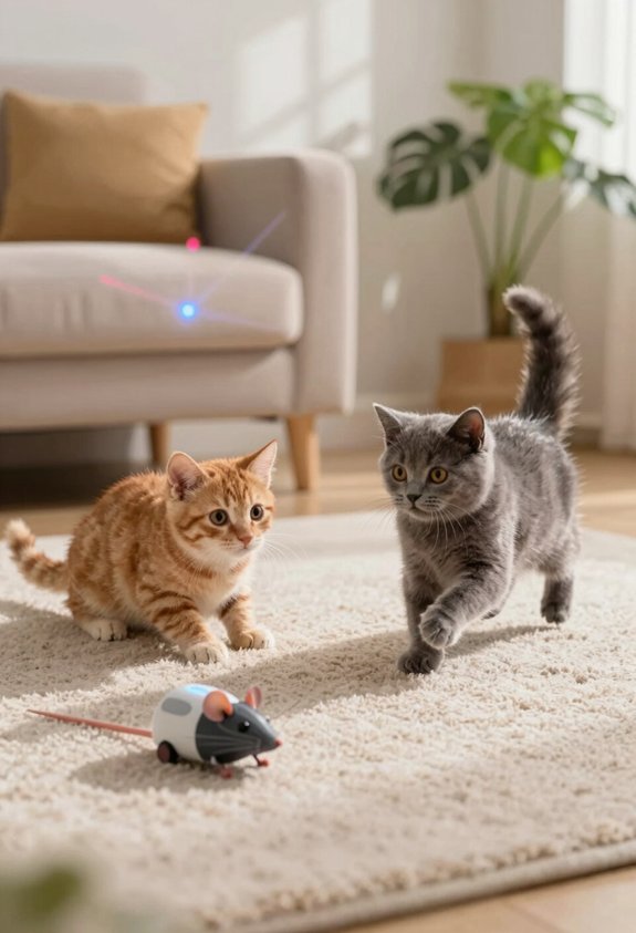 introduce automatic toys gradually