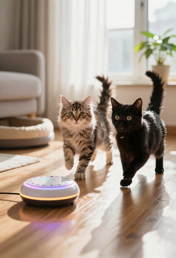 motion activated cat toys benefits