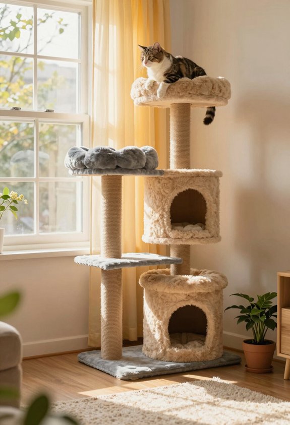 safe climbing for senior cats