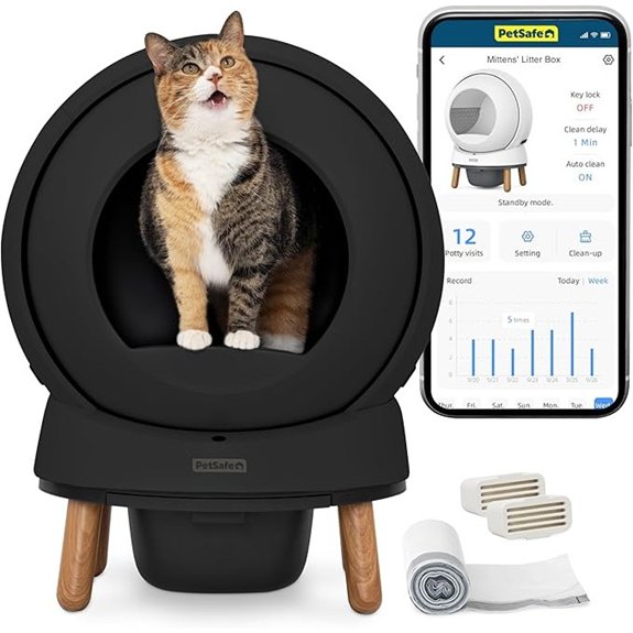 PetSafe ScoopFree SmartSpin Self-Cleaning Cat Litter Box