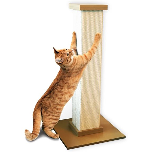 SmartCat Pioneer Pet Ultimate Scratching Post (Beige)