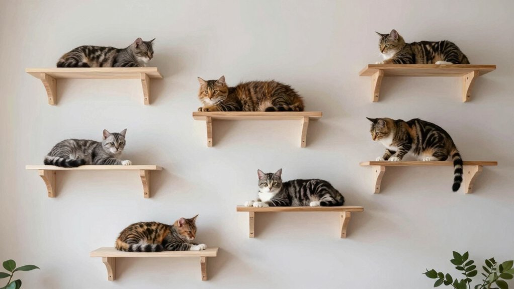 top cat wall shelves