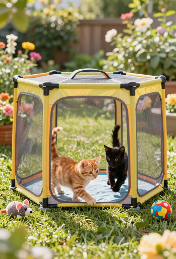 top portable cat enclosures