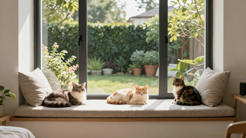 top window perches for cats