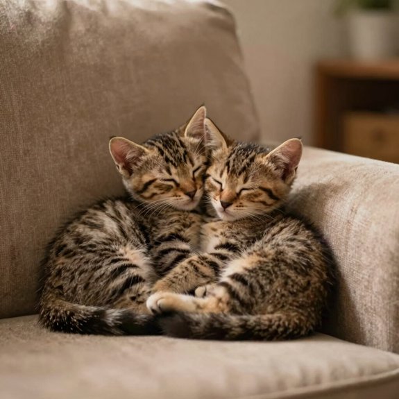 active cats sleep better at night
