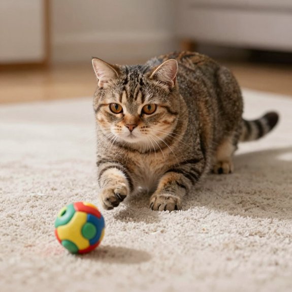 best interactive ball toys for overweight cats