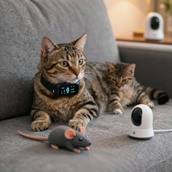 cat activity trackers monitor indoor cats exercise