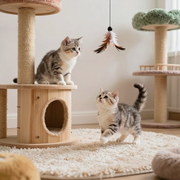 cat enrichment promotes mental stimulation