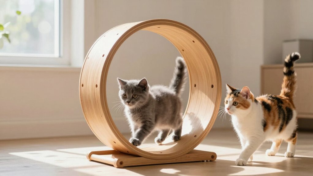 cat exercise wheel benefits
