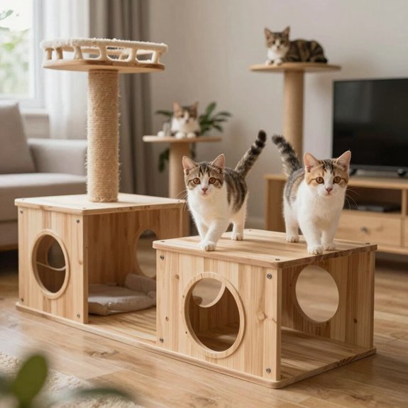 cat playground boosts mental stimulation and activity