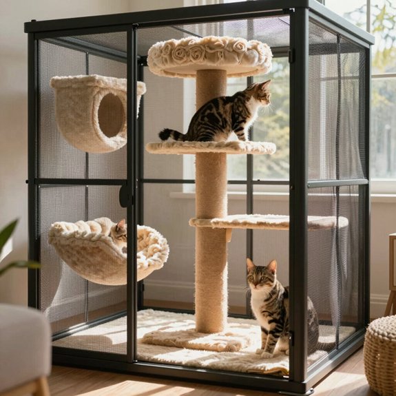 catio benefits for cats outdoor safety