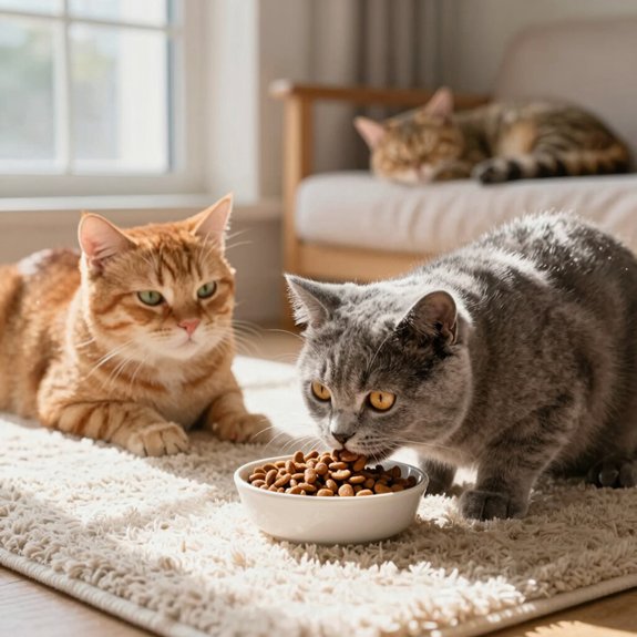 consistent meals fuel energetic kittens
