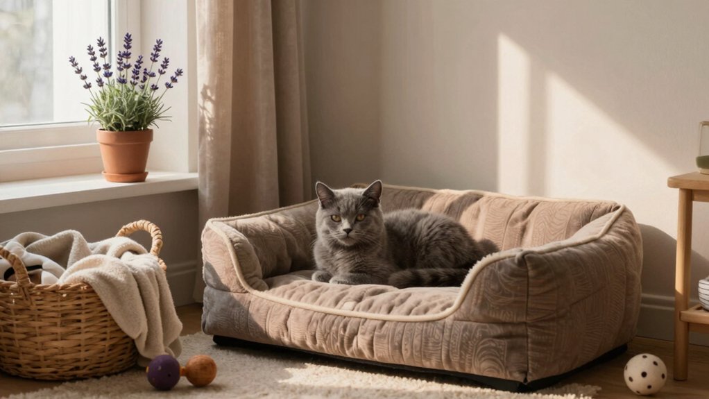 creating a soothing pet sanctuary