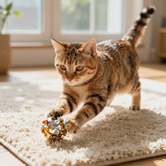 crinkle balls spark feline playfulness