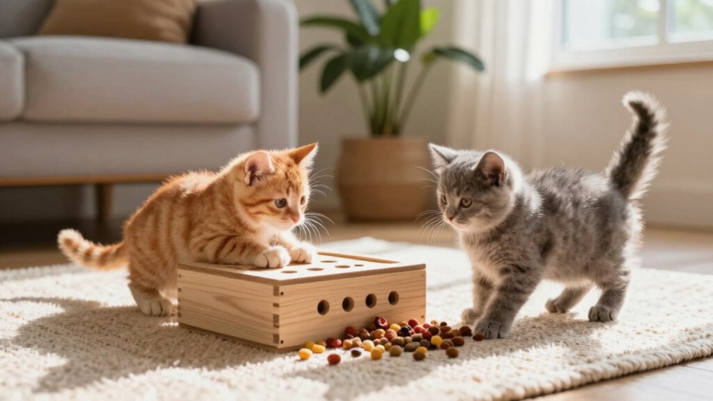 diy cat puzzle feeder