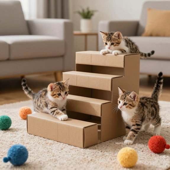 diy puzzle feeder and interactive play