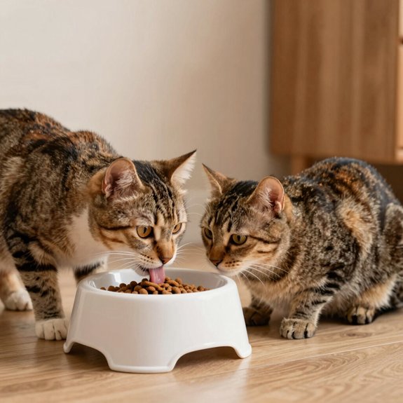 elevated bowls improve feeding ergonomics