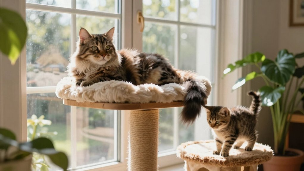 elevated perches promote wellness