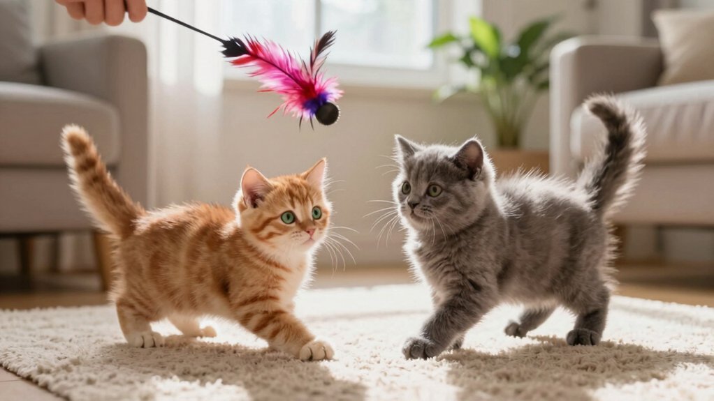 feather toys for cats