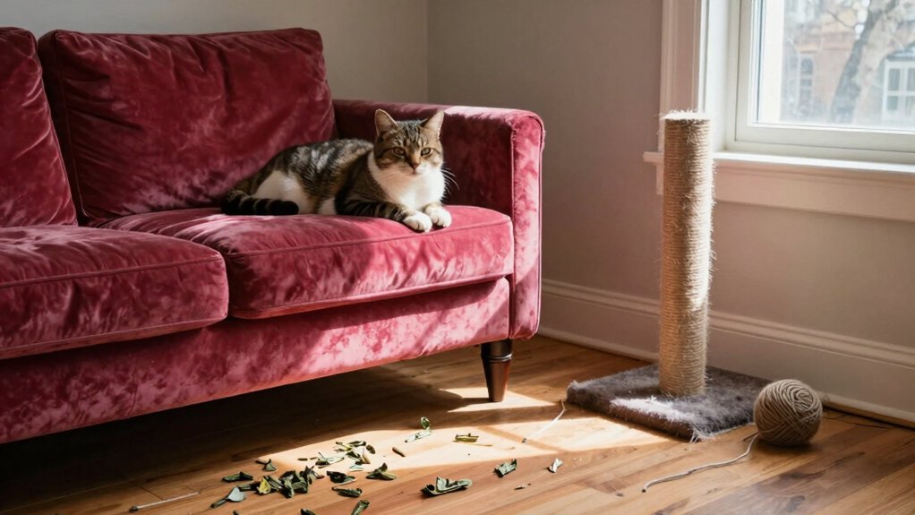 felines experience boredom and stress