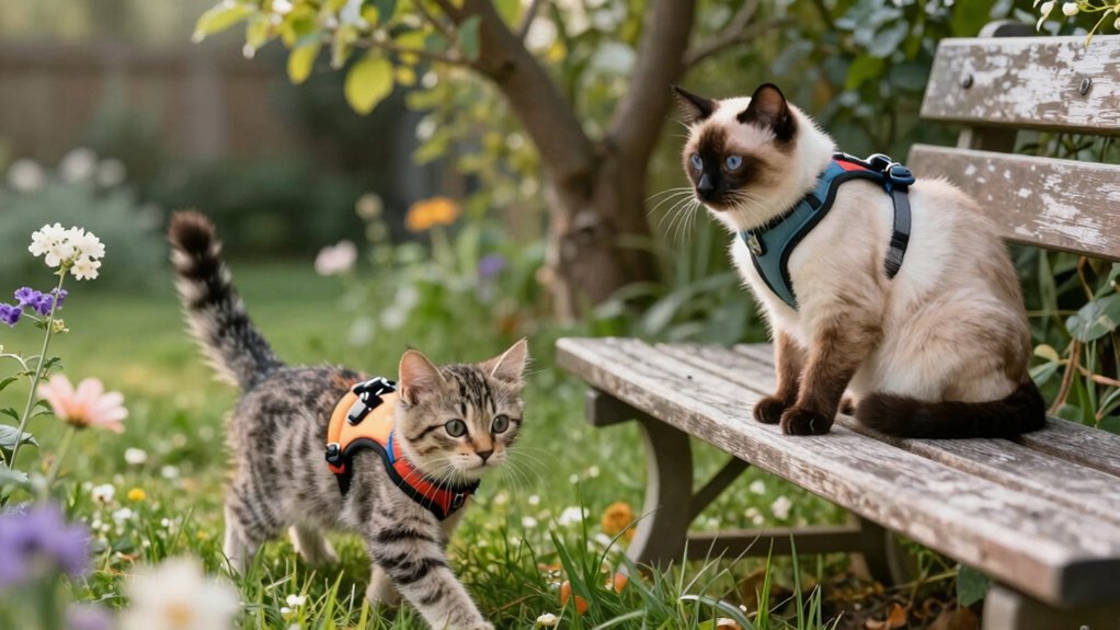 harness training for anxious cats