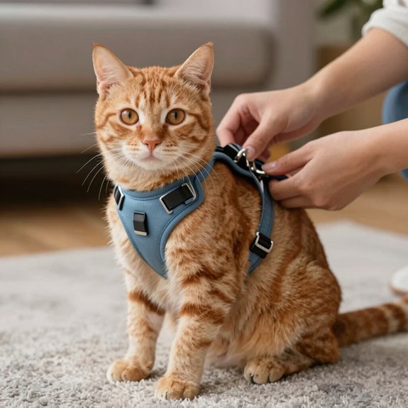 harness training step by step gradual rewarding