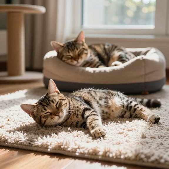 impact of exercise on cat sleep cycles