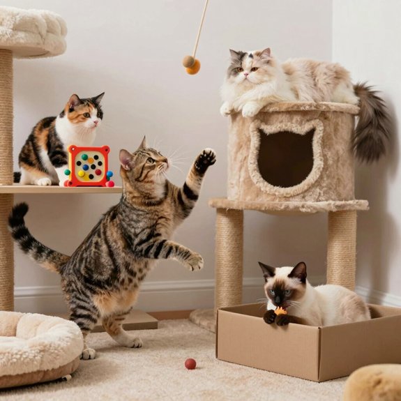 indoor cat enrichment activities for happiness