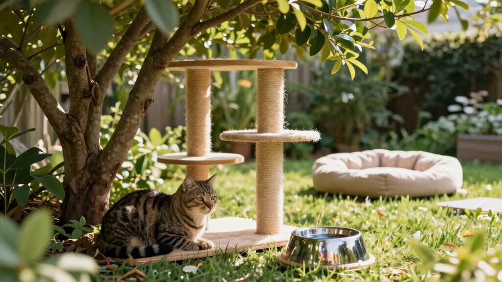 indoor cat outdoors equipment harness leash shelter