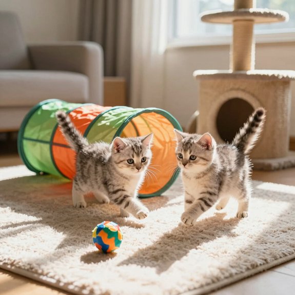 indoor cat weight loss play routines