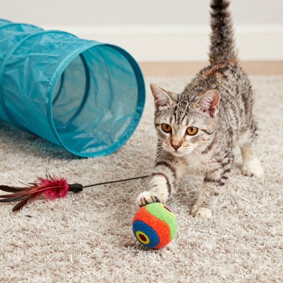 interactive toys fuel kitten development