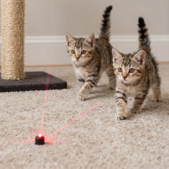laser pointer track ball wand playtime bonds