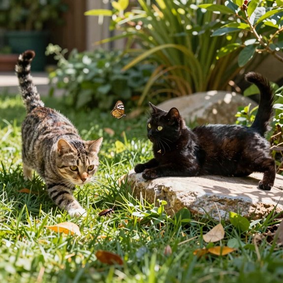 outdoor cat enrichment activities and safety tools