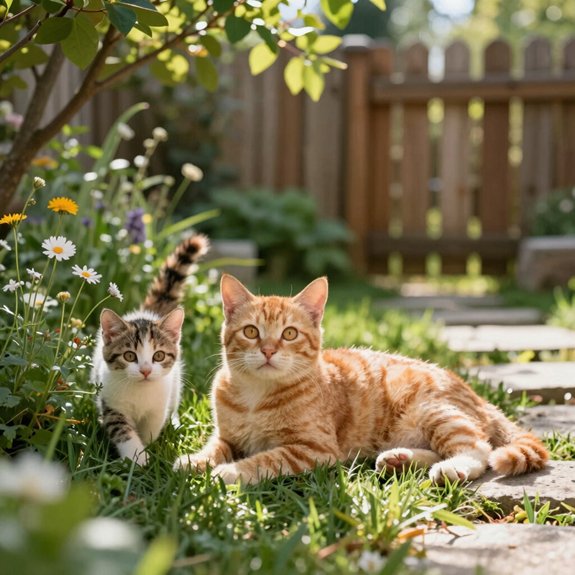 outdoor enrichment benefits cats health
