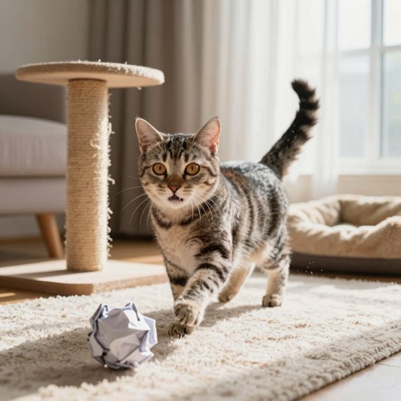 playful daily cat fitness routine