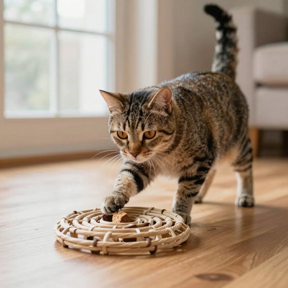 puzzle toys for middle aged cats
