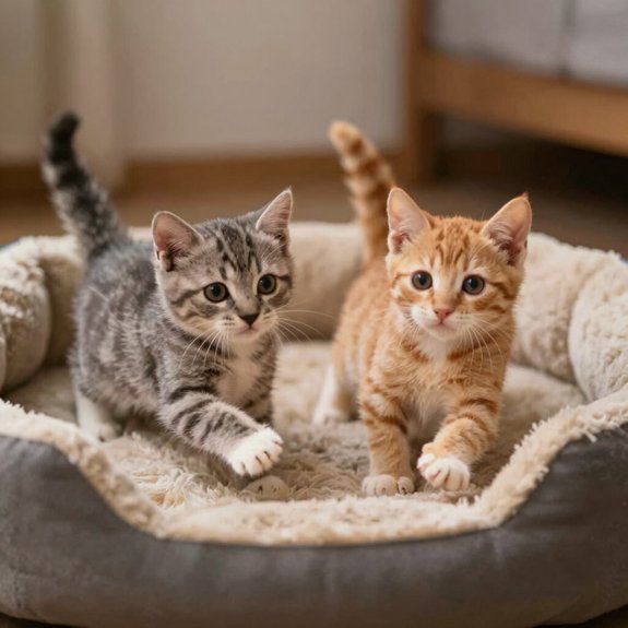 regular play reduces cat stress